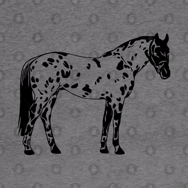 Appaloosa Spotted Horse by KayBee Gift Shop